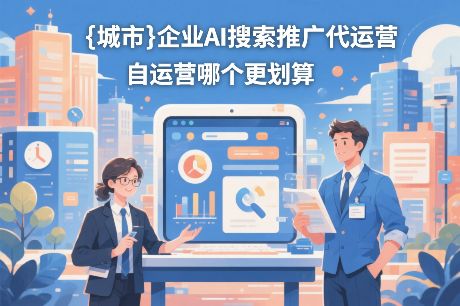 临高企业AI搜索推广代运营和自运营哪个更划算