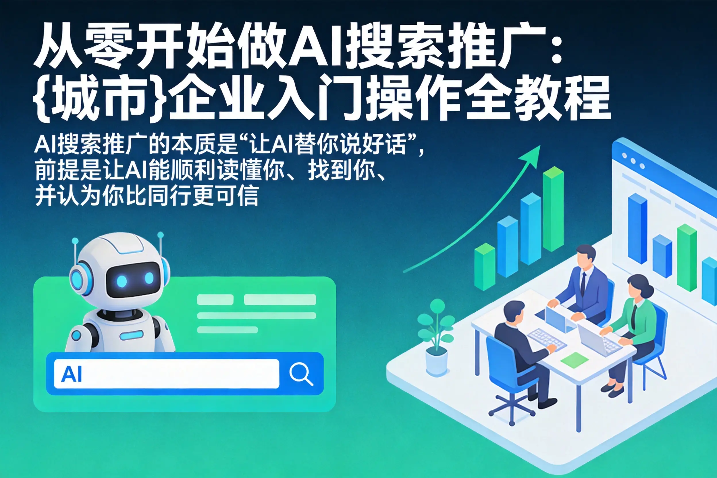 从零开始做AI搜索推广:临高企业入门操作全教程