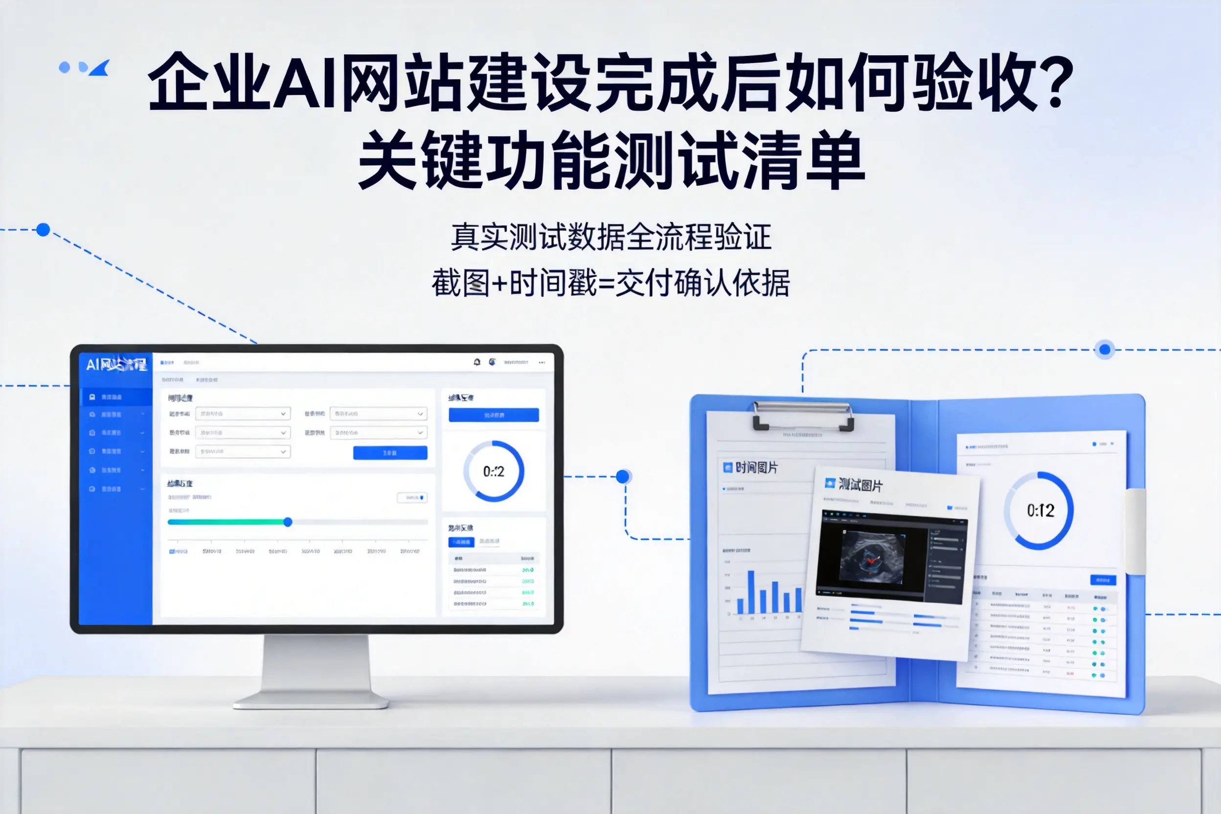 临高企业AI网站建设完成后如何验收?关键功能测试清单